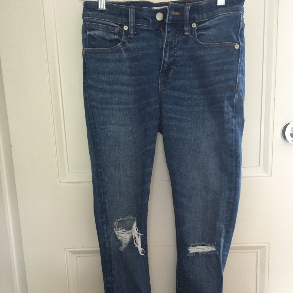 Madewell Dark Denim Skinny Jean